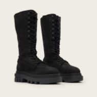 Picture of ALLSAINTS WOMEN'S JAY BOOT IN WASHED BLACK 2