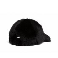 Picture of REPLAY WOMEN'S FAUX FUR CAP IN BLACK 3