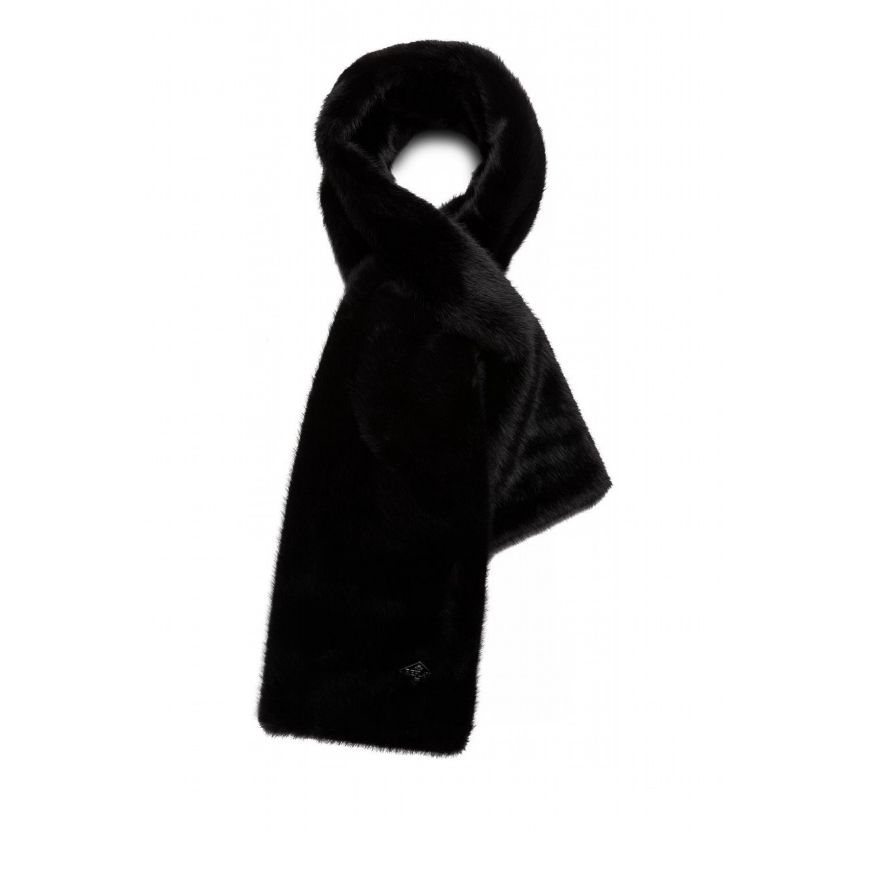 Снимка на REPLAY ДАМСКИ ШАЛ FAUX FUR SCARF В ЧЕРНО