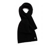Picture of REPLAY WOMEN'S TEDDY ECO FUR SCARF IN BLACK 1
