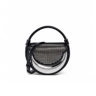 Picture of REPLAY WOMEN'S STUDDED CROSSBODY BAG IN BLACK 1