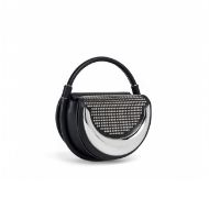 Picture of REPLAY WOMEN'S STUDDED CROSSBODY BAG IN BLACK 2