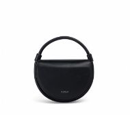 Picture of REPLAY WOMEN'S BAG WITH METALLIC ELEMENT AND SHOULDER STRAP IN BLACK 4