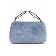Picture of REPLAY WOMEN'S BAG IN FAUX FUR IN ENDLESS SKY 3