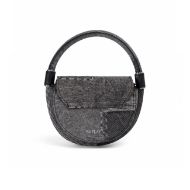Picture of REPLAY WOMEN'S DENIM CROSSBODY BAG IN WASHED BLACK 3