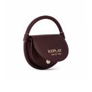 Picture of REPLAY WOMEN'S CROSSBODY BAG WITH LETTERING IN HUCKLEBERRY 4