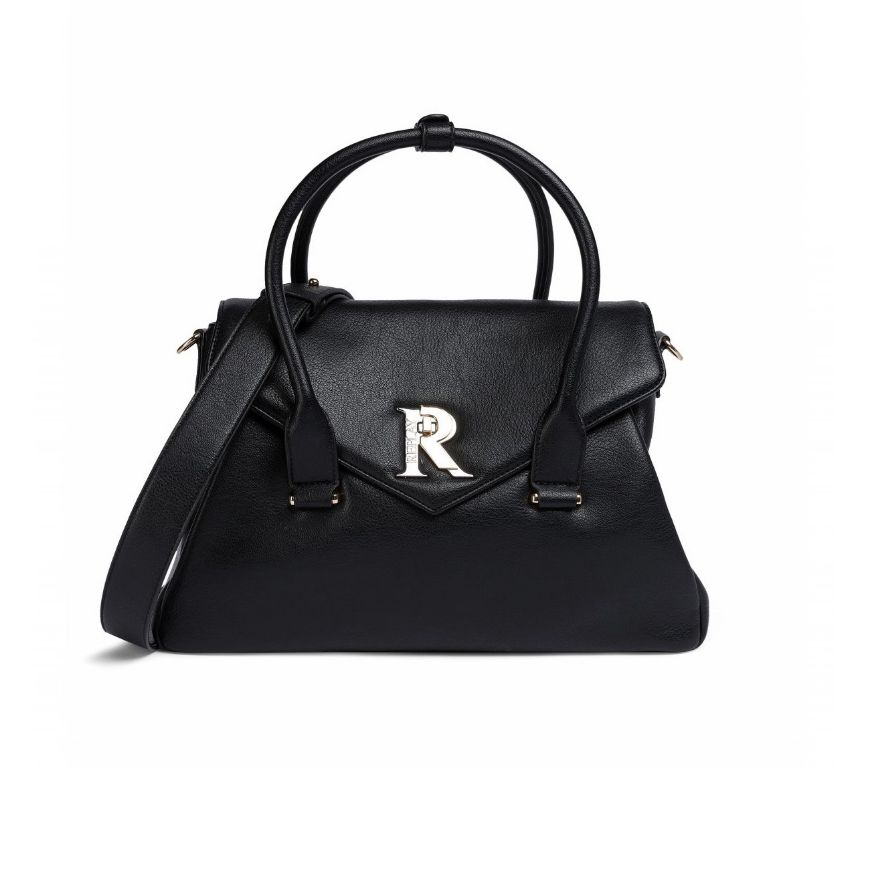 Снимка на REPLAY ДАМСКА ЧАНТА HAMMERED PU BAG WITH R BUCKLE В ЧЕРНО