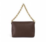 Picture of REPLAY WOMEN'S HAMMERED PU BAG WITH SHOULDER STRAP AND CHAIN HANDLE IN JAVA 3