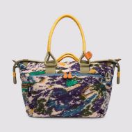 Picture of FLOWER MOUNTAIN WOMEN'S WEEKEND BAG TEDDY/SUEDE - MILITARY-MULTICOLOUR 1