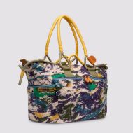 Picture of FLOWER MOUNTAIN WOMEN'S WEEKEND BAG TEDDY/SUEDE - MILITARY-MULTICOLOUR 2
