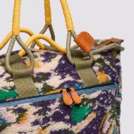 Picture of FLOWER MOUNTAIN WOMEN'S WEEKEND BAG TEDDY/SUEDE - MILITARY-MULTICOLOUR 3