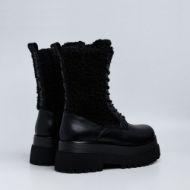 Picture of REPLAY WOMEN'S ANY FUR BOOTS WITH LACES IN BLACK 3
