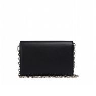 Picture of REPLAY WOMEN'S FLAP WALLET WITH DIAMOND LOGO AND CHAIN IN BLACK 2