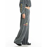 Снимка на REPLAY ДАМСКИ OVERSIZED TEDDY FLEECE СПОРТЕН ПАНТАЛОН В ЧЕРНОBOARD 3