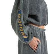 Снимка на REPLAY ДАМСКИ СУИТШЪРТ ZIP-UP CROPPED SWEATSHIRT WITH PRINTS В ЧЕРНО 7