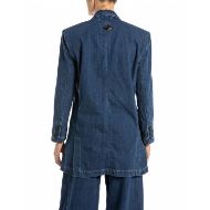 Снимка на REPLAY ДАМСКО RELAXED-FIT DENIM САКО В ТЪМНОСИНЬО 2