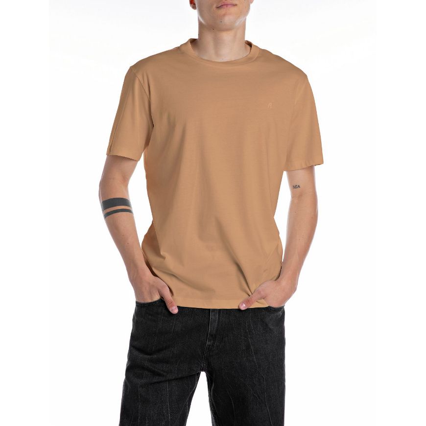 Снимка на REPLAY МЪЖКА BASIC ПАМУЧНА БЛУЗА В КАФЯВО