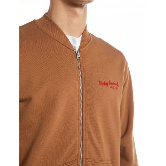 Показвай детайлите за REPLAY МЪЖКИ СУИТШЪРТ FULL-ZIP SWEATSHIRT В КАФЯВО 3 - FanPoint Снимка на REPLAY МЪЖКИ СУИТШЪРТ FULL-ZIP SWEATSHIRT В КАФЯВО 3