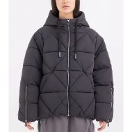 Снимка на REPLAY ДАМСКО ЯКЕ SHORT JACKET IN NYLON WITH ZIPPER В ЧЕРНО 2