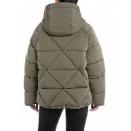 Снимка на REPLAY ДАМСКО ЯКЕ SHORT JACKET IN NYLON WITH ZIPPER В ЗЕЛЕНО 2