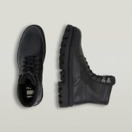 Picture of G-STAR MEN'S ARRON HIGH LEATHER BOOTS IN BLACK 2