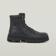 Picture of G-STAR MEN'S ARRON HIGH LEATHER BOOTS IN BLACK 5