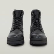 Picture of G-STAR MEN'S ARRON HIGH LEATHER BOOTS IN BLACK 4