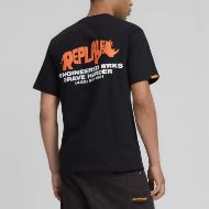 Снимка на REPLAY МЪЖКА INC REGULAR-FIT WRKS БЛУЗА ОТ ПЛЪТЕН ПАМУК В ЧЕРНО 2