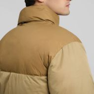 Picture of REPLAY MEN'S NYLON RIPSTOP PADDED JACKET IN LIGHT COFFEE 5