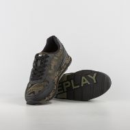 Снимка на REPLAY МЪЖКИ ОБУВКИ ARTHUR SNEAKER В ЗЕЛЕН И ЧЕРЕН КАМУФЛАЖ 5