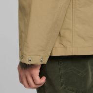 Picture of REPLAY MEN'S COATED COTTON JACKET IN LIGHT COFFEE 5