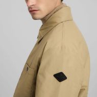Picture of REPLAY MEN'S COATED COTTON JACKET IN LIGHT COFFEE 4