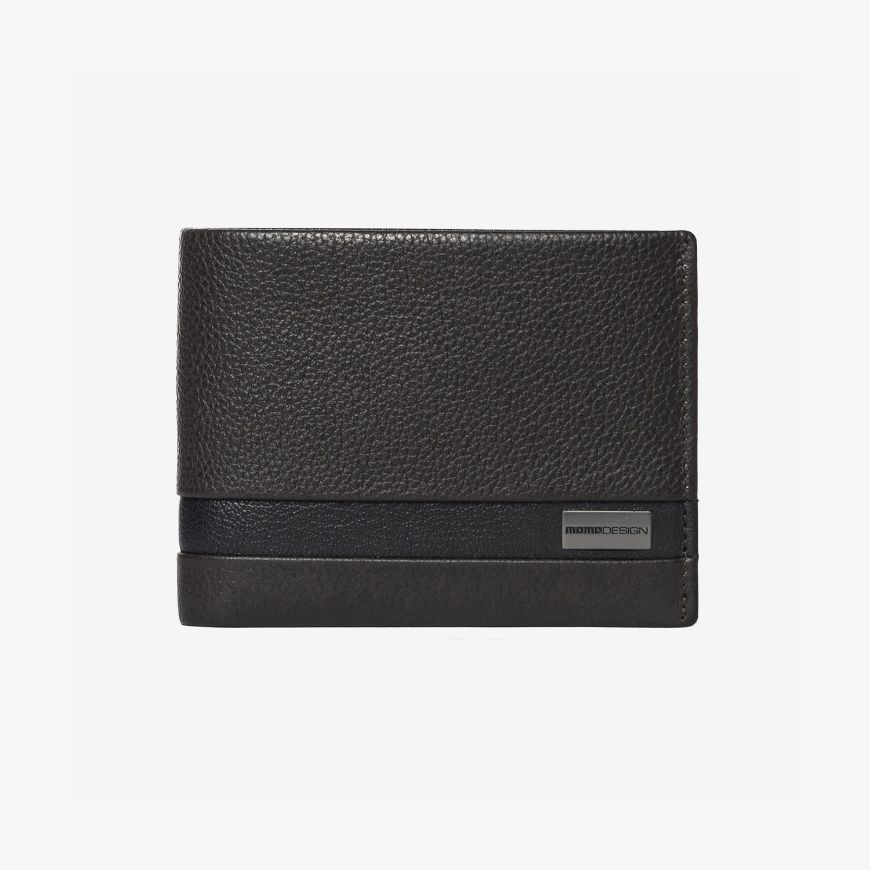 Снимка на MOMODESIGN КОЖЕН ПОРТФЕЙЛ DOLLAR LEATHER В ЧЕРНО