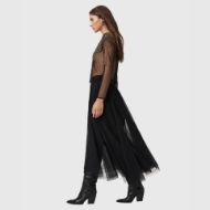 Снимка на ALLSAINTS ДАМСКА ПОЛА ALLY TULLE SKIRT В ЧЕРНО 5