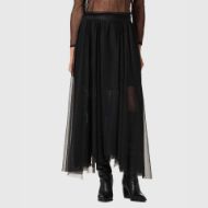 Снимка на ALLSAINTS ДАМСКА ПОЛА ALLY TULLE SKIRT В ЧЕРНО 1