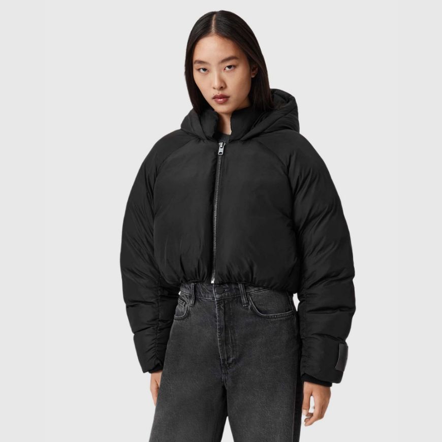 Снимка на ALLSAINTS ДАМСКО ЯКЕ MAE PUFFER В ЧЕРНО