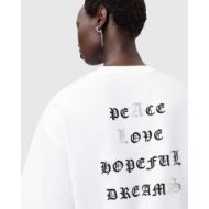 Picture of ALLSAINTS WOMEN'S VISION AMELIE TEE IN OPTIC WHITE 3
