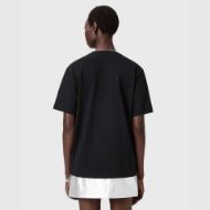 Picture of ALLSAINTS WOMEN'S ZINC BOYFRIEND TEE IN BLACK 2
