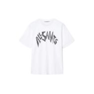 Picture of ALLSAINTS WOMEN'S ZINC BOYFRIEND TEE IN OPTIC WHITE 6