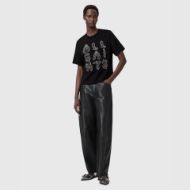 Picture of ALLSAINTS WOMEN'S ELLA LISA TEE IN BLACK 3