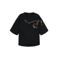 Picture of ALLSAINTS WOMEN'S OUROS AMELIE TEE IN BLACK 5