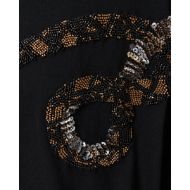 Picture of ALLSAINTS WOMEN'S OUROS AMELIE TEE IN BLACK 6