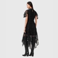 Picture of ALLSAINTS WOMEN'S SAEGE DRESS IN BLACK 3