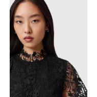 Picture of ALLSAINTS WOMEN'S SAEGE DRESS IN BLACK 4