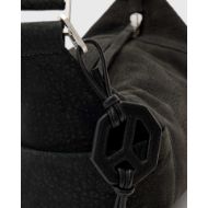 Picture of ALLSAINTS WOMEN'S LEATHER G PEACE KEYRING IN BLACK 3
