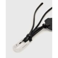 Picture of ALLSAINTS WOMEN'S HEART BANNER KEYRING IN BLACK 2