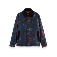 Picture of SCOTCH&SODA MEN'S JACQUARD FEATHERS BLOUSON IN MULTICOLOUR 1