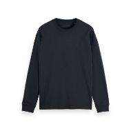 Снимка на SCOTCH&SODA MEN'S RELAXED FIT LOGO T-SHIRT IN DARK GREY 1