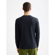 Снимка на SCOTCH&SODA MEN'S RELAXED FIT LOGO T-SHIRT IN DARK GREY 5