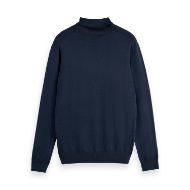 Снимка на SCOTCH&SODA MEN'S ECOVERO BLEND TURTLENECK SWEATER IN NAVY 2